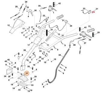 Wspornik, Stihl 62517400201