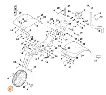 Koło, Stihl 62507401400