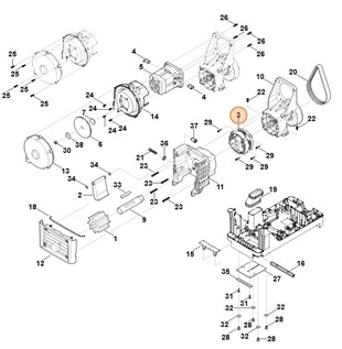Zestaw przekładni, Stihl 60130071000