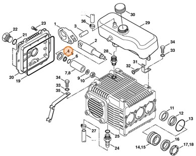 Podkładka dystansowa, Stihl 47477087800