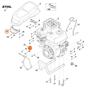 Reflektor, Stihl 62514003205