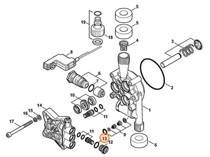 Okrągły pierścień uszczelniający 11,7x2, Stihl 96459487547