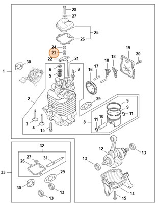 Tulejka, Stihl 42830382000