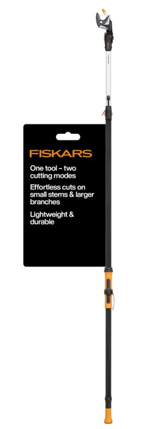 Sekator TELESKOPOWY ogrodowy na wysięgniku ŻYRAFA DualAction UPX96 Fiskars 1080131