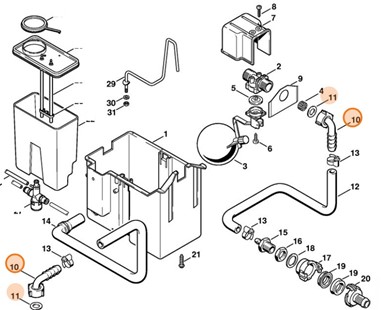 Króciec kątowy, Stihl 47126771100