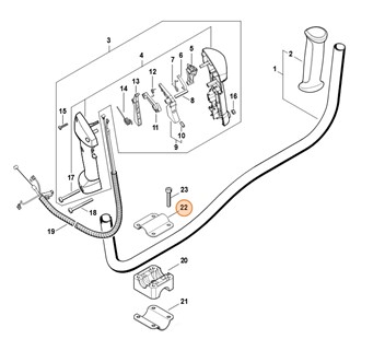 Okładzina zaciskowa, Stihl 41377910900