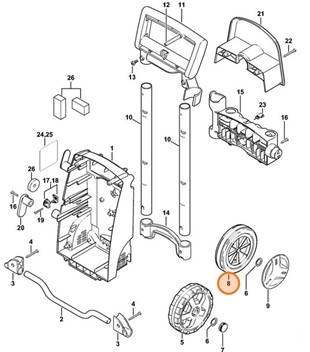 Koło, Stihl 47657913600