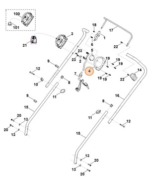 Część obudowy, Stihl 63114326015