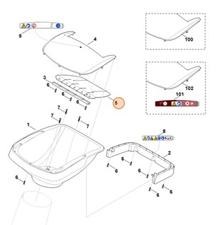 Guma wtryskowa, Stihl 60127068401
