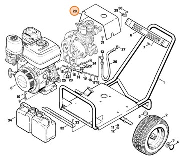 Pokrywa, Stihl 47107062100