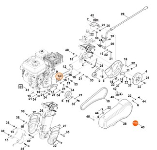 Ramię naprężające, Stihl 62507116304