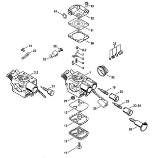 Gaźnik C1Q-S211B, Stihl 11411200606