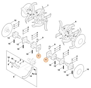 Oś, Stihl 62517407401