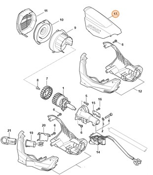 Pokrywa, Stihl 48670801600