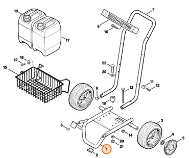Rama nośna, Stihl 47187901805