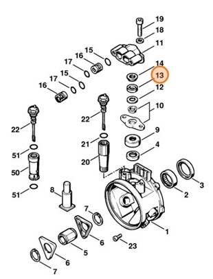 Pierścień uszczelniający, Stihl 47037092005