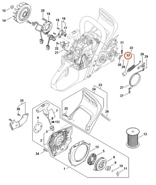 Wąż, Stihl 11411628000