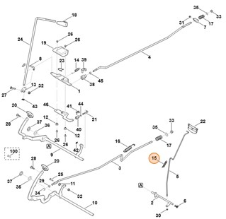 Sprężyna naciągowa, Stihl 61707035140