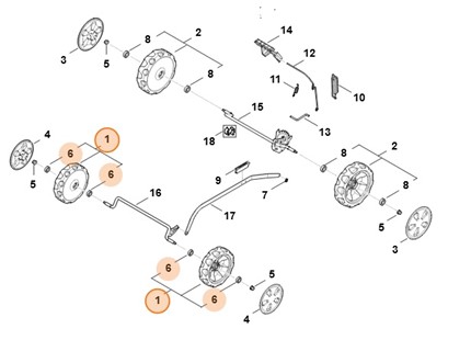 Koło, Stihl 00007000441