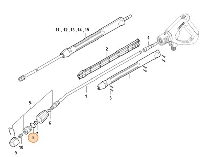 Okrągły pierścień uszczelniający 20,35x1,78, Stihl 96459457659