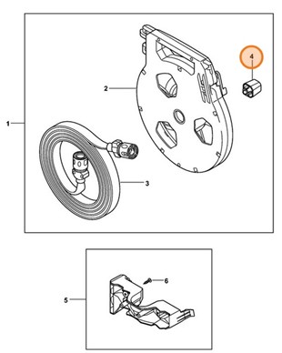Uchwyt, Stihl RE017910201