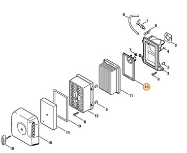 Filtr dodatkowy, Stihl 42231401800