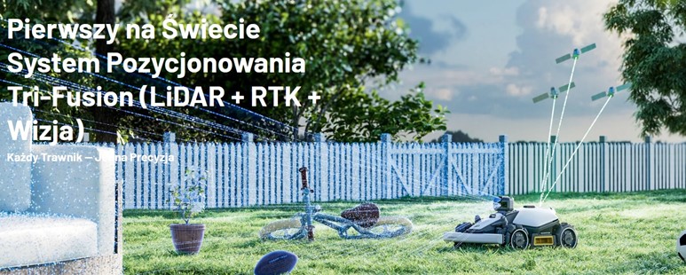 Kosiarka automatyczna LUBA mini AWD LiDAR 1500 MAMMOTION