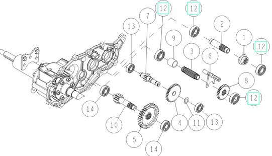 Łożysko, Orec 89-3111-060044