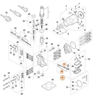 Tłok sterujący, Stihl RE015100304