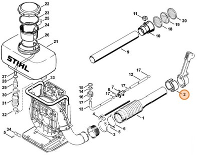 Element dystansowy, Stihl 42037919100