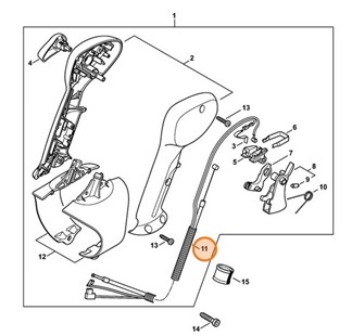 Linka gazu, Stihl 42441801104