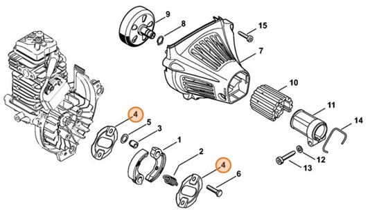 Tarcza osłonowa, Stihl 41801621000