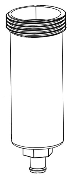 Zbiornik oleju HST (bez korka zbiornika) , Orec 0207-08610 