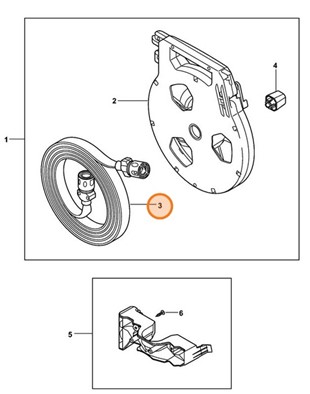 Wąż płaski, Stihl 49105008700