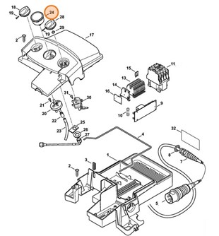 Manometr, Stihl 47805120500
