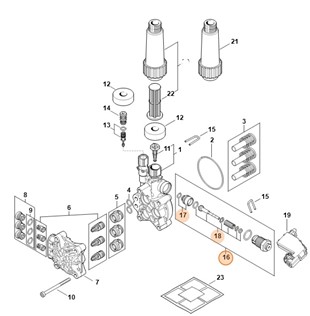 Tłok sterujący, Stihl 49505100301