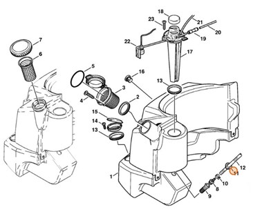 Pierścień uszczelniający, Stihl 47525290200