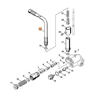 Wąż wysokociśnieniowy, Stihl 47065200600