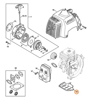 Wkład, Stihl 41510204000