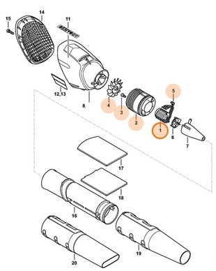 Silnik elektryczny, Stihl 48666000202