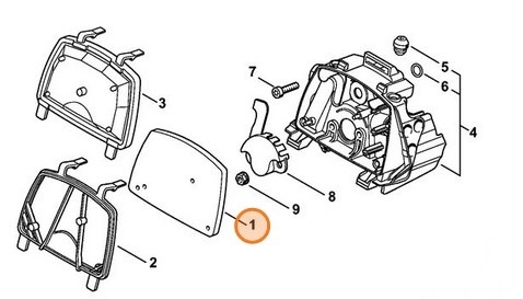 Płyta filtrująca, Stihl 11391240800