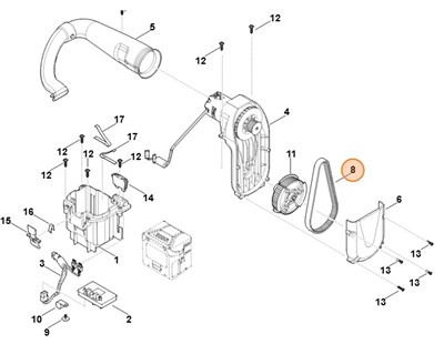 Pasek, Stihl 62917119900