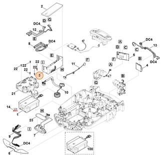 Moduł układu elektronicznego, Stihl 63094301405