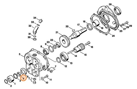 Pierścień, Stihl 47107047600