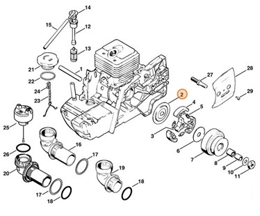 Podkładka, Stihl 11081628901