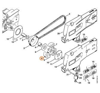 Rozpieracz odśrodkowy, Stihl 11111601502