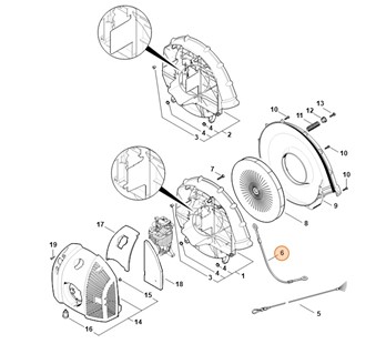 Odprowadzenie, Stihl 42827407101