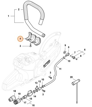Prowadnik, Stihl 48646927600