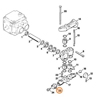 Regulacyjny blok zabezpieczający, Stihl 47065101000