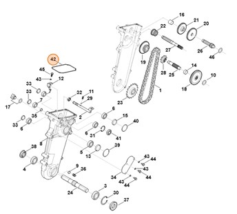 Pierścień uszczelniający, Stihl 62506490204